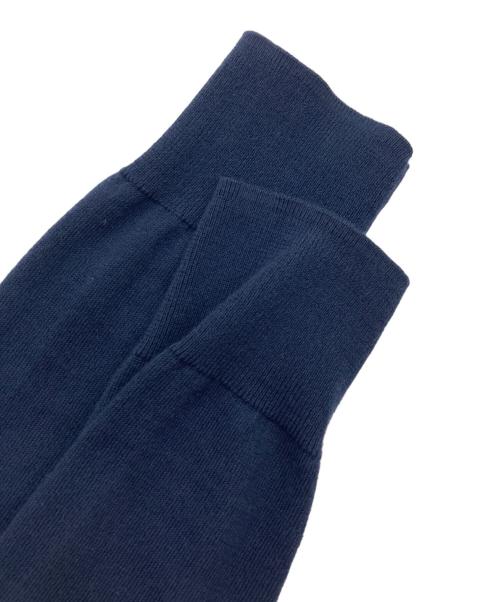 POLO RALPH LAUREN（ポロ・ラルフローレン）POLO RALPH LAUREN (ポロ・ラルフローレン) ウォッシャブルピマコットンニット ネイビー サイズ:Sの古着・服飾アイテム