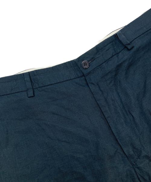 CORDINGS（コーディングス）CORDINGS (コーディングス) リネンショーツ ネイビー サイズ:36の古着・服飾アイテム