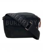 BURBERRYバーバリー）の古着「ML PADDY ロゴディテール クロスボディバッグ」｜ブラック