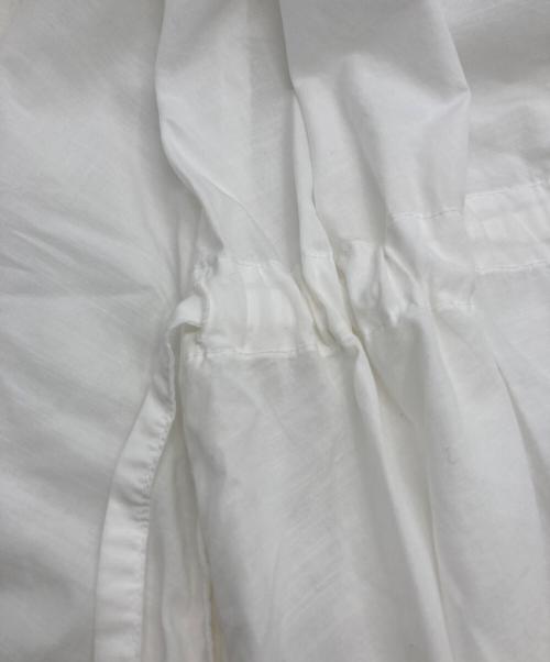 plantation（プランテーション）plantation (プランテーション) リネン混ワンピース ホワイト サイズ:Ｍの古着・服飾アイテム