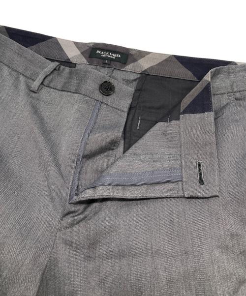 BLACK LABEL CRESTBRIDGE（ブラックレーベル クレストブリッジ）BLACK LABEL CRESTBRIDGE (ブラックレーベル クレストブリッジ) ストレートパンツ グレー サイズ:Lの古着・服飾アイテム