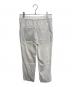 23区 (ニジュウサンク) リネンレーヨンストレッチ ワイドパンツ ホワイト サイズ:38：3000円