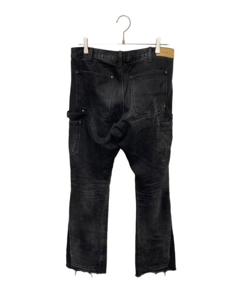 mnml（ミニマル）mnml (ミニマル) フレアデニムパンツ ブラック サイズ:29の古着・服飾アイテム