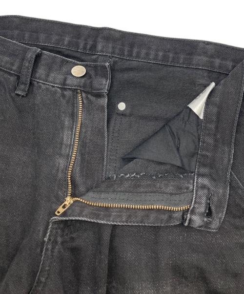 mnml（ミニマル）mnml (ミニマル) フレアデニムパンツ ブラック サイズ:29の古着・服飾アイテム