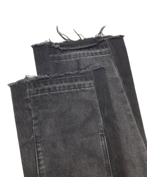 mnml（ミニマル）mnml (ミニマル) フレアデニムパンツ ブラック サイズ:29の古着・服飾アイテム