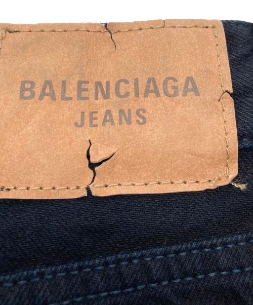 BALENCIAGA（バレンシアガ）BALENCIAGA (バレンシアガ) ダブルニーデニムパンツ インディゴ サイズ:Ｓの古着・服飾アイテム