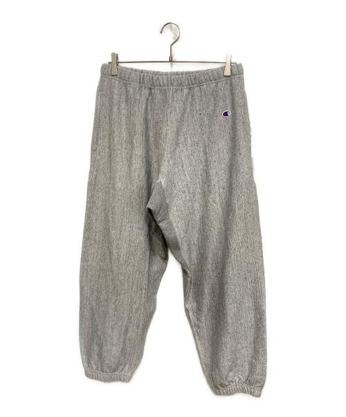 Champion REVERSE WEAVE（チャンピオン リバース ウィーブ）Champion REVERSE WEAVE (チャンピオン リバース ウィーブ) リバースウィーブスウェットパンツ グレー サイズ:L 未使用品の古着・服飾アイテム