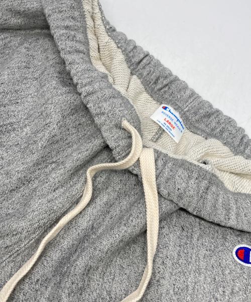 Champion REVERSE WEAVE（チャンピオン リバース ウィーブ）Champion REVERSE WEAVE (チャンピオン リバース ウィーブ) リバースウィーブスウェットパンツ グレー サイズ:L 未使用品の古着・服飾アイテム