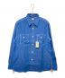 SUGAR CANE（シュガーケーン）の古着「VAT DYE CHAMBRAY WORK SHIRT」｜ブルー