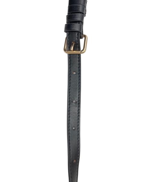 COACH（コーチ）COACH (コーチ) パフィー リニア キルティング レザー ジェス クロスボディ ブラック サイズ:なしの古着・服飾アイテム