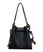 CHARLES & KEITHチャールズアンドキース）の古着「キューブ トラペーズ トートバッグ」｜ブラック