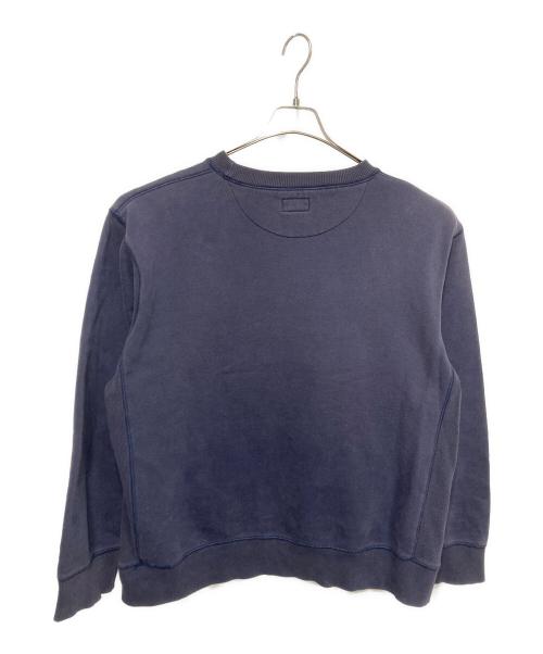 stussy（ステューシー）stussy (ステューシー) クロスボーン前Vスウェット ネイビー サイズ:XLの古着・服飾アイテム