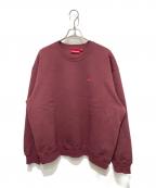 SUPREMEシュプリーム）の古着「Small Box Crewneck」｜マルーン（ボルドー）