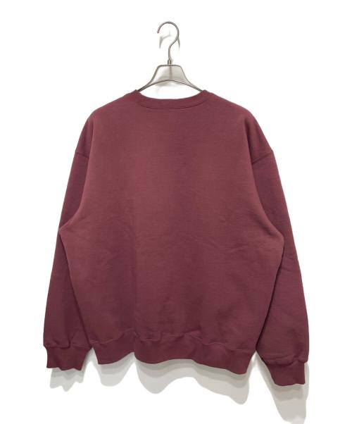SUPREME（シュプリーム）SUPREME (シュプリーム) Small Box Crewneck マルーン（ボルドー） サイズ:XLの古着・服飾アイテム
