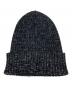 SUPREME (シュプリーム) Overdyed Beanie Metallic Black ブラック：6000円