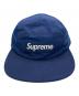 SUPREME (シュプリーム) Waxed Ripstop Camp Cap ネイビー：8000円