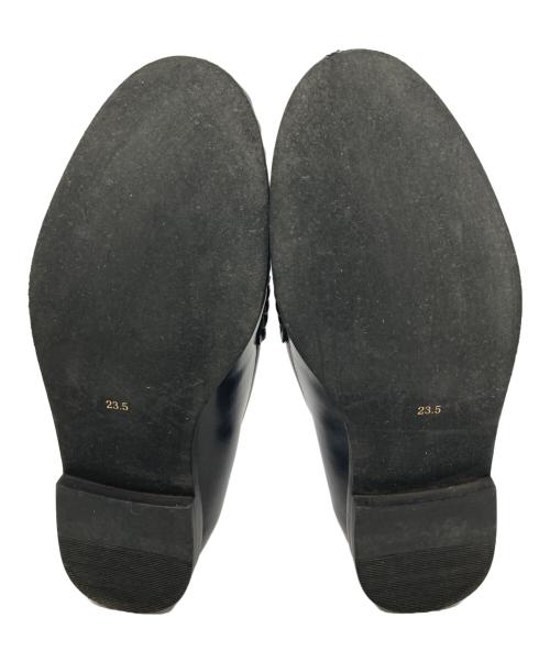 green label relaxing（グリーンレーベルリラクシング）green label relaxing (グリーンレーベルリラクシング) コインローファー ブラック サイズ:23.5㎝の古着・服飾アイテム