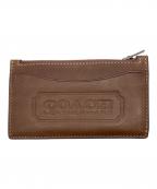 COACHコーチ）の古着「カードケース」｜ブラウン