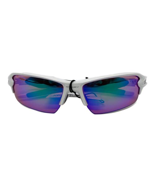 OAKLEY（オークリー）OAKLEY (オークリー) FLAK 2.0 サングラス ホワイト×グレー サイズ:61□12 133の古着・服飾アイテム