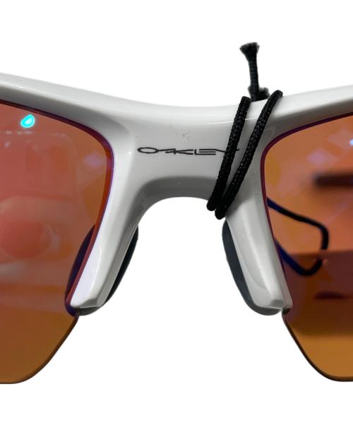 OAKLEY（オークリー）OAKLEY (オークリー) FLAK 2.0 サングラス ホワイト×グレー サイズ:61□12 133の古着・服飾アイテム