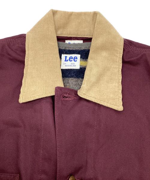 LEE（リー）LEE (リー) ライナー付きカバーオール ボルドー サイズ:Ｍの古着・服飾アイテム