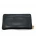 Yves Saint Laurent (イヴサンローラン) ラウンドジップウォレット ブラック：8000円