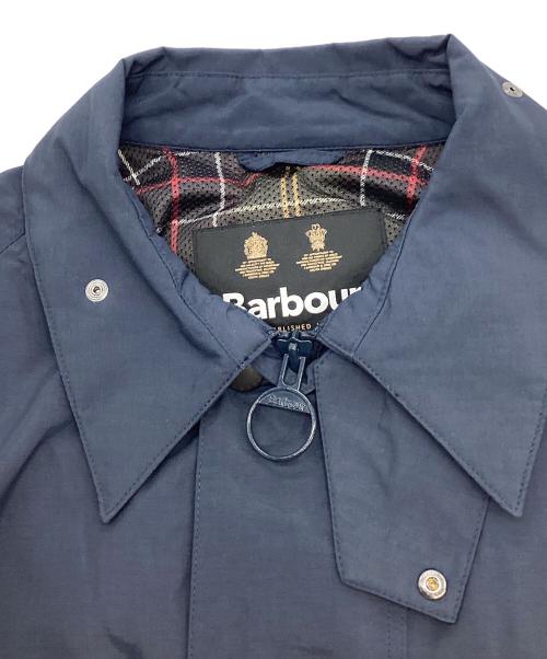Barbour（バブアー）Barbour (バブアー) トランスポートリップストップ ナイロン ショートレングス ブルゾン ネイビー サイズ:38の古着・服飾アイテム