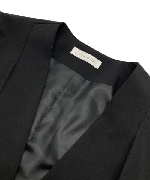 maison de dolce（メゾンドドルチェ）maison de dolce (メゾンドドルチェ) ケープジャケット ブラック サイズ:なしの古着・服飾アイテム