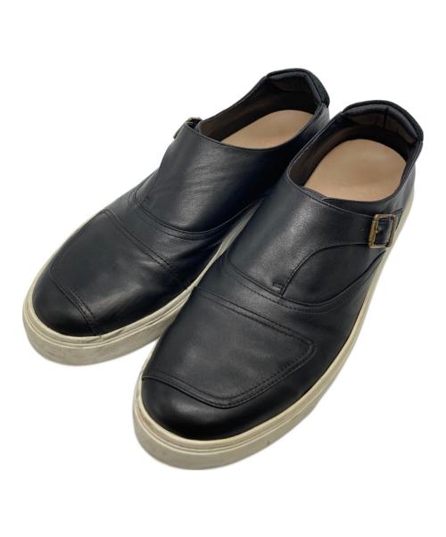 SCHOTT BROS.（ショット）SCHOTT BROS. (ショットブロス) スリッポン ブラック サイズ:3の古着・服飾アイテム