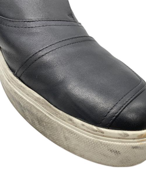 SCHOTT BROS.（ショット）SCHOTT BROS. (ショットブロス) スリッポン ブラック サイズ:3の古着・服飾アイテム