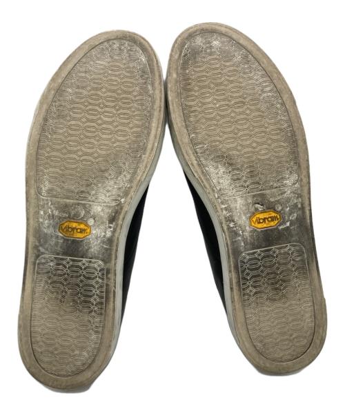 SCHOTT BROS.（ショット）SCHOTT BROS. (ショットブロス) スリッポン ブラック サイズ:3の古着・服飾アイテム