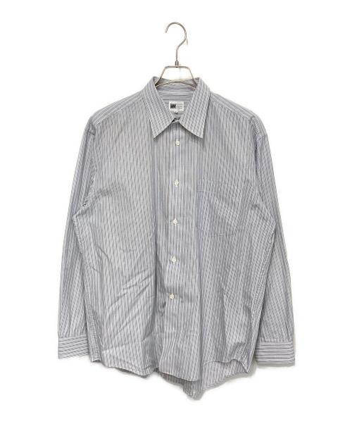 MIYAKE DESIGN STUDIO（ミヤケ デザイン スタジオ）MIYAKE DESIGN STUDIO (ミヤケ デザイン スタジオ) ストライプシャツ グレー サイズ:Lの古着・服飾アイテム