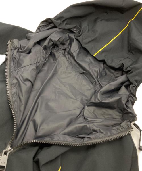 ARMANI EXCHANGE（アルマーニ エクスチェンジ）ARMANI EXCHANGE (アルマーニ エクスチェンジ) フロントポケット フーデッドジャケット ブラック サイズ:Lの古着・服飾アイテム