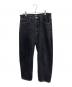 X-LARGE（エクストララージ）の古着「BURNING DICE PANTS /バーニングダイスワッペン デニムパンツ 」｜グレー