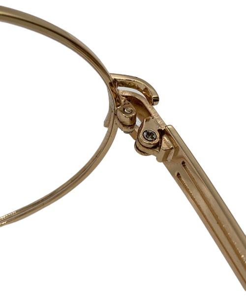 THIS by INARI（ディスバイイナリ）THIS by INARI (ディスバイイナリ) 眼鏡 ゴールド サイズ:56□20-140の古着・服飾アイテム