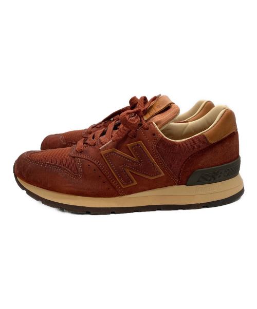 NEW BALANCE（ニューバランス）NEW BALANCE (ニューバランス) 995 Baseball ローカットスニーカー ブラウン サイズ:28cmの古着・服飾アイテム