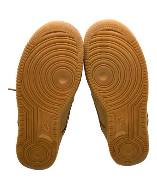 NIKE（ナイキ）NIKE (ナイキ) エアフォースワン GS Winter Premium Wheat Flax Brown Gum ベージュ サイズ:24cm　US7の古着・服飾アイテム