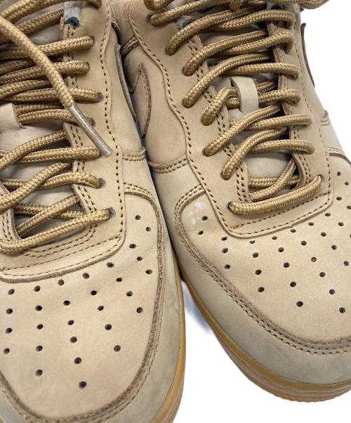 NIKE（ナイキ）NIKE (ナイキ) エアフォースワン GS Winter Premium Wheat Flax Brown Gum ベージュ サイズ:24cm　US7の古着・服飾アイテム