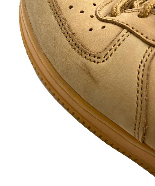 NIKE（ナイキ）NIKE (ナイキ) エアフォースワン GS Winter Premium Wheat Flax Brown Gum ベージュ サイズ:24cm　US7の古着・服飾アイテム