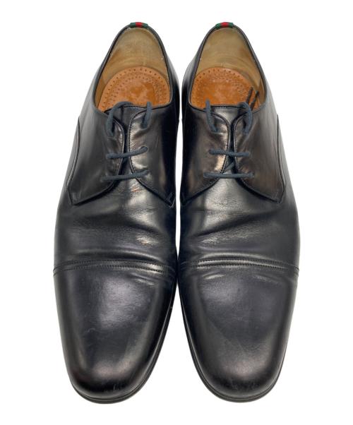 GUCCI（グッチ）GUCCI (グッチ) ビジネスシューズ ブラック サイズ:US10(M)の古着・服飾アイテム