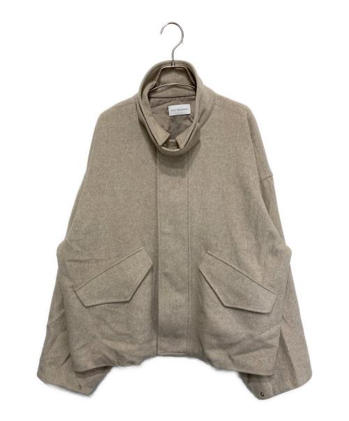 RYO TAKASHIMA（リョウタカシマ）RYO TAKASHIMA (リョウタカシマ) SHAGGY OVER SLEEVE DRIZZLER JACKET ベージュ サイズ:Ｍの古着・服飾アイテム