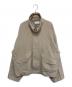 RYO TAKASHIMA（リョウタカシマ）の古着「SHAGGY OVER SLEEVE DRIZZLER JACKET」｜ベージュ