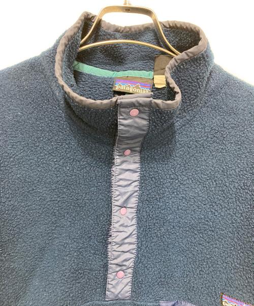 Patagonia（パタゴニア）Patagonia (パタゴニア) シンチラスナップT ネイビー サイズ:Lの古着・服飾アイテム
