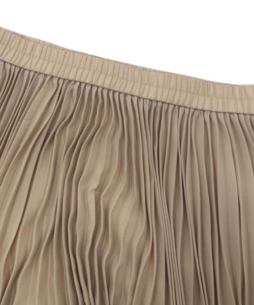 theory luxe（セオリーリュクス）theory luxe (セオリーリュクス) プリーツスカート ベージュ サイズ:38の古着・服飾アイテム