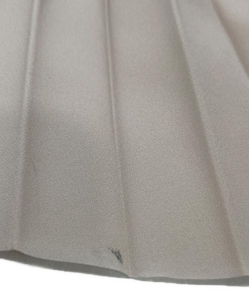 theory luxe（セオリーリュクス）theory luxe (セオリーリュクス) プリーツスカート ベージュ サイズ:38の古着・服飾アイテム