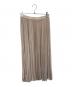 theory luxe (セオリーリュクス) プリーツスカート ベージュ サイズ:38：5000円