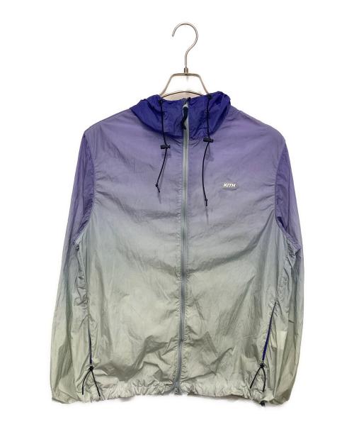 KITH（キス）KITH (キス) ダミアン ウィンドブレーカー/damien windbreaker ブルー×グリーン サイズ:Sの古着・服飾アイテム