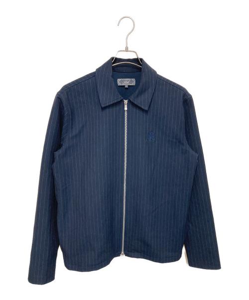 KITH（キス）KITH (キス) ダブル ウィーブ フル ジップ コーチ ジャケット ネイビー サイズ:XSの古着・服飾アイテム
