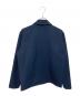KITH (キス) ダブル ウィーブ フル ジップ コーチ ジャケット ネイビー サイズ:XS：10000円