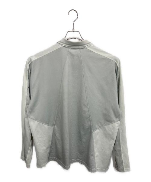 KITH（キス）KITH (キス) Long Sleeve Panelled Otto Polo グリーン サイズ:Lの古着・服飾アイテム